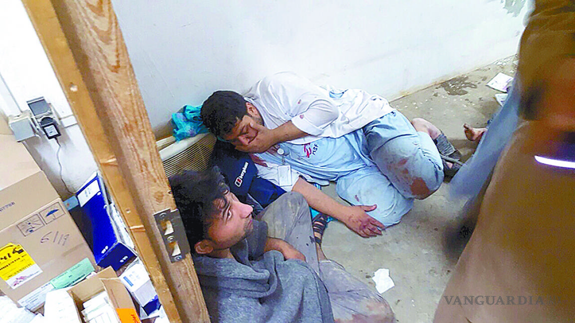 Bombardeo de EU mata a 19 en un hospital de MSF