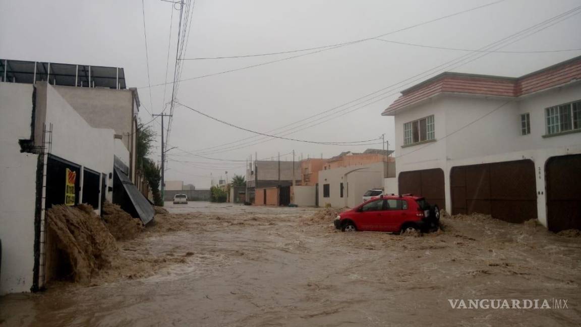 A dos años de ‘Hanna’: temen inundaciones en colonias del norte de Saltillo; siguen sin drenaje