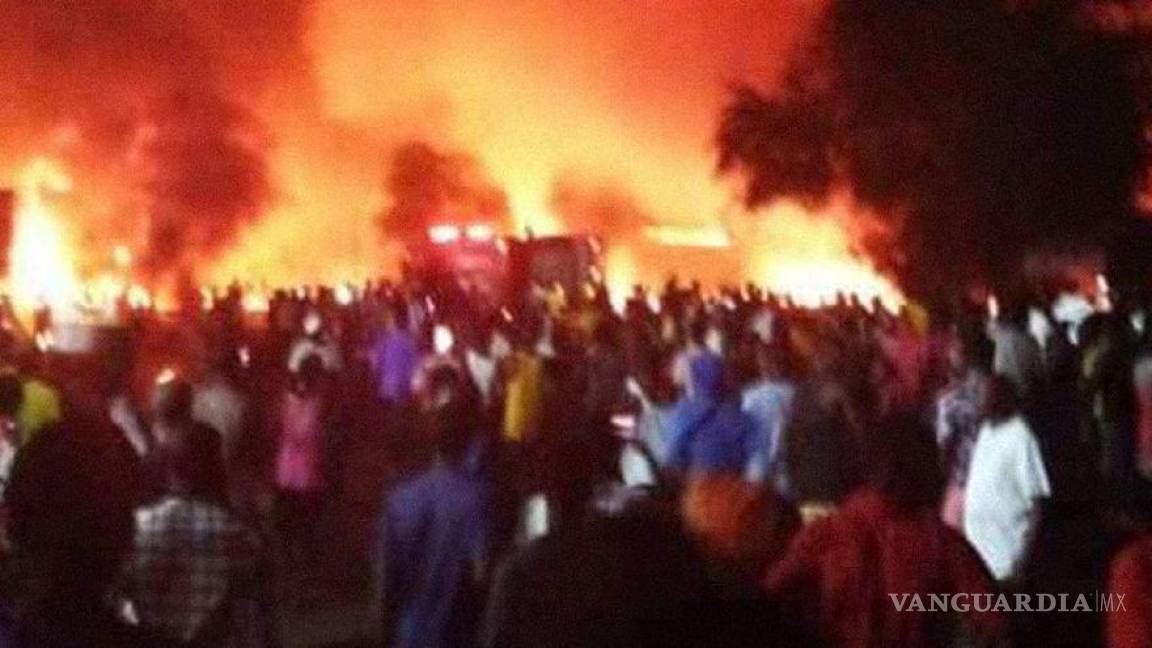Explosión en gasolinera de Sierra Leona deja al menos 92 muertos
