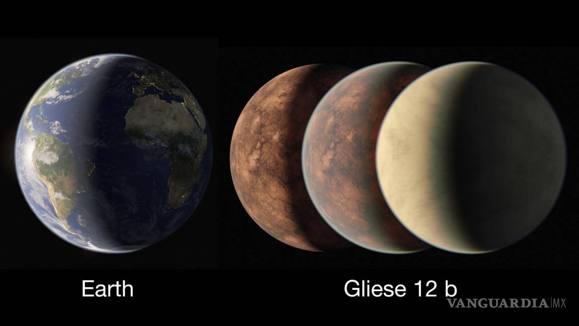 $!Se calcla que el tamaño de Gliese 12 b puede ser tan grande como la Tierra o ligeramente menor, comparable al de Venus en nuestro sistema solar.