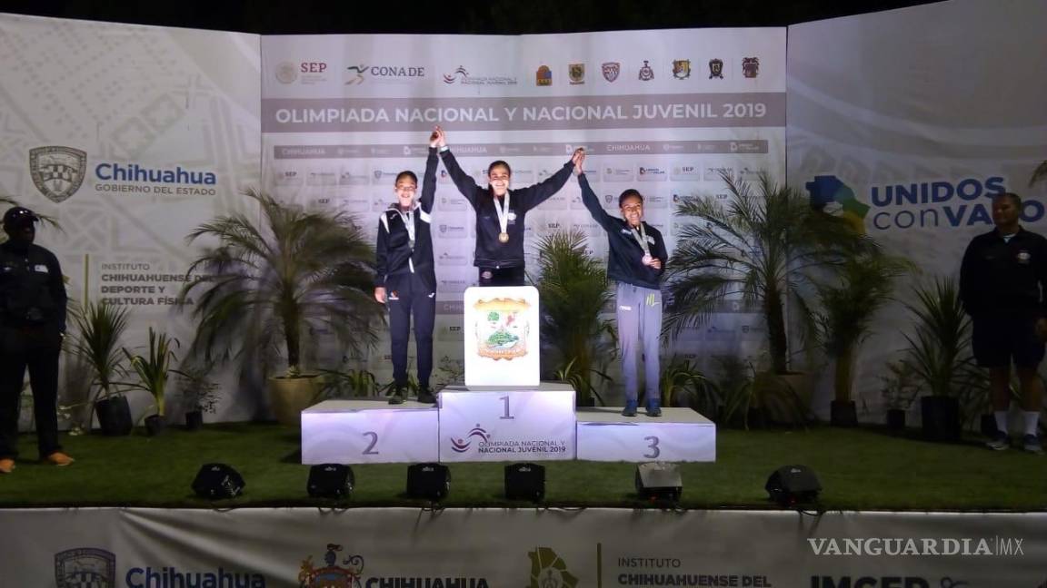 Atletismo le da el segundo oro a Coahuila en Olimpiada Nacional
