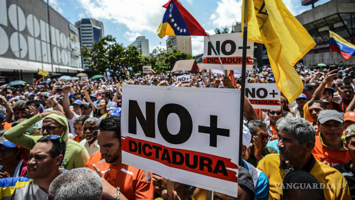 Llama oposición de Venezuela a movilización en las calles