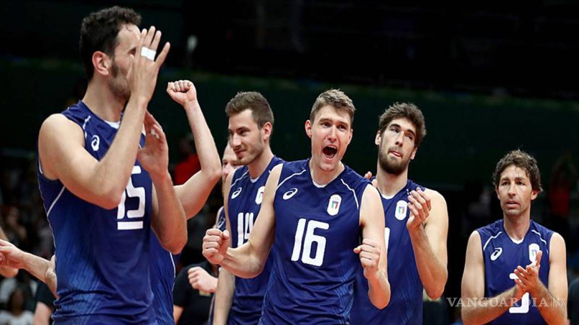 Italia derrota a Estados Unidos y se mete a la final de voleibol