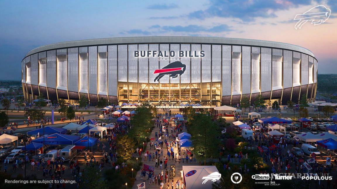 Inician la construcción del nuevo estadio de los Bills; valdrá mil 540 millones de dólares