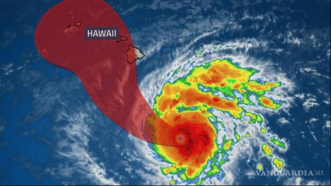 Hawai en estado de emergencia; huracán Lane alcanza categoría 5