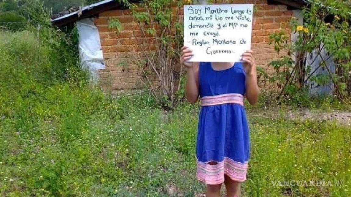 $!'Mi tío me violó, denuncié y no me creyeron', niñas abusadas en la Montaña de Guerrero exigen justicia