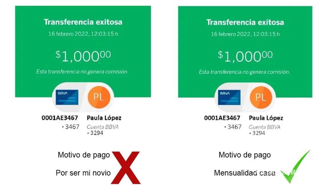 ¡Cuidado con el SAT!... estos son los conceptos prohibidos que debes evitar usar en una transferencia