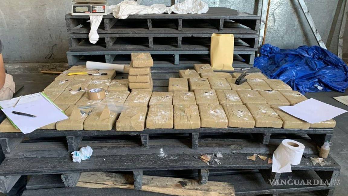 Decomisan en Ensenada casi 50 kilos de cocaína proveniente de Rusia