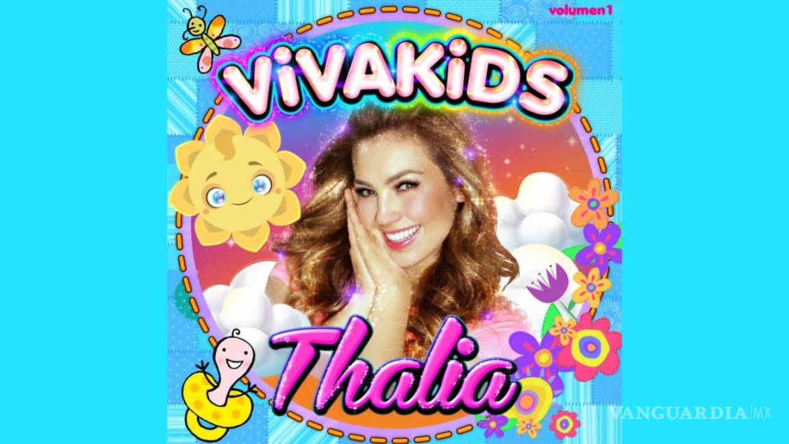 $!Thalía estrena disco para niños y sus hijos fueron sus colaboradores