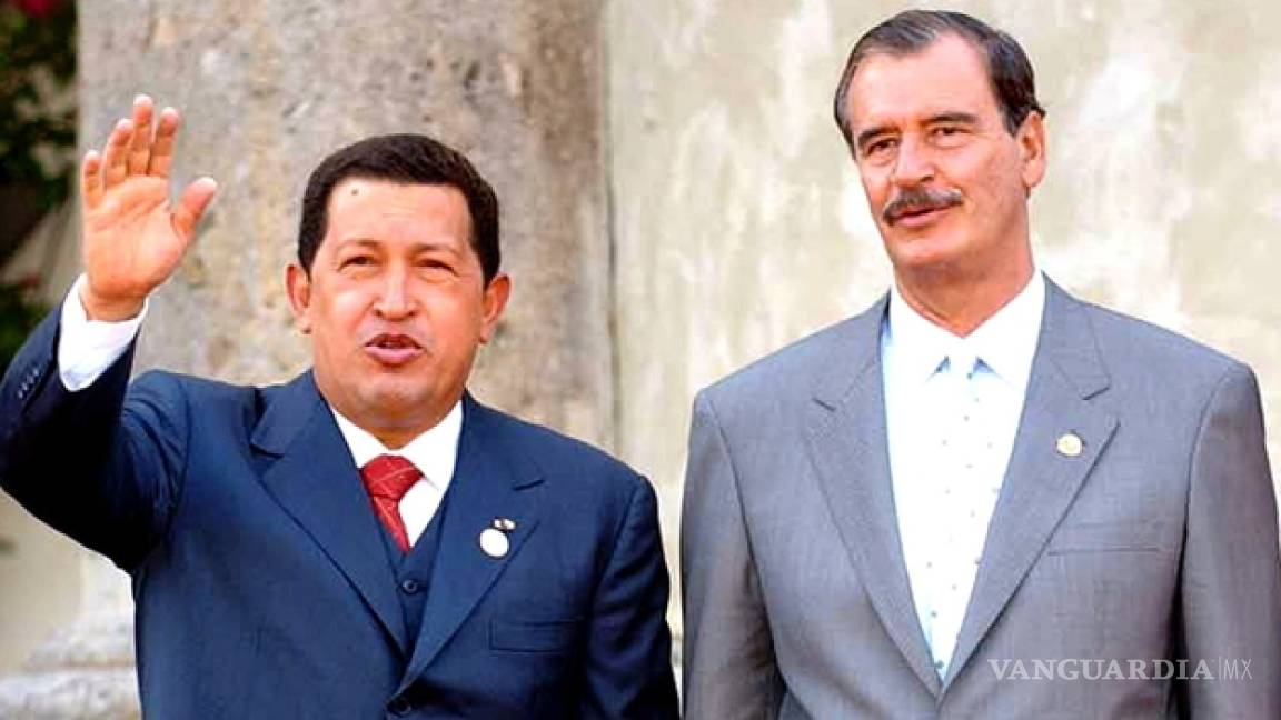 Hugo Chávez no había sacado las uñas y por eso lo invité: Vicente Fox