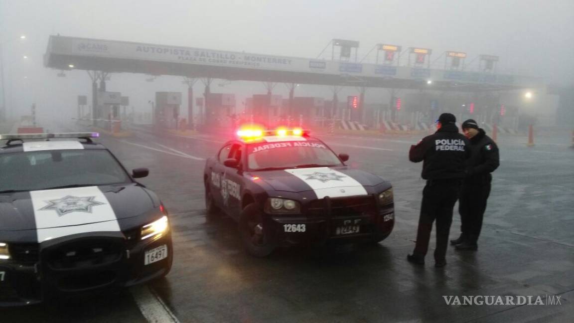 Reabren carretera libre Saltillo-Monterrey tras 20 horas de cierre; abre también autopista