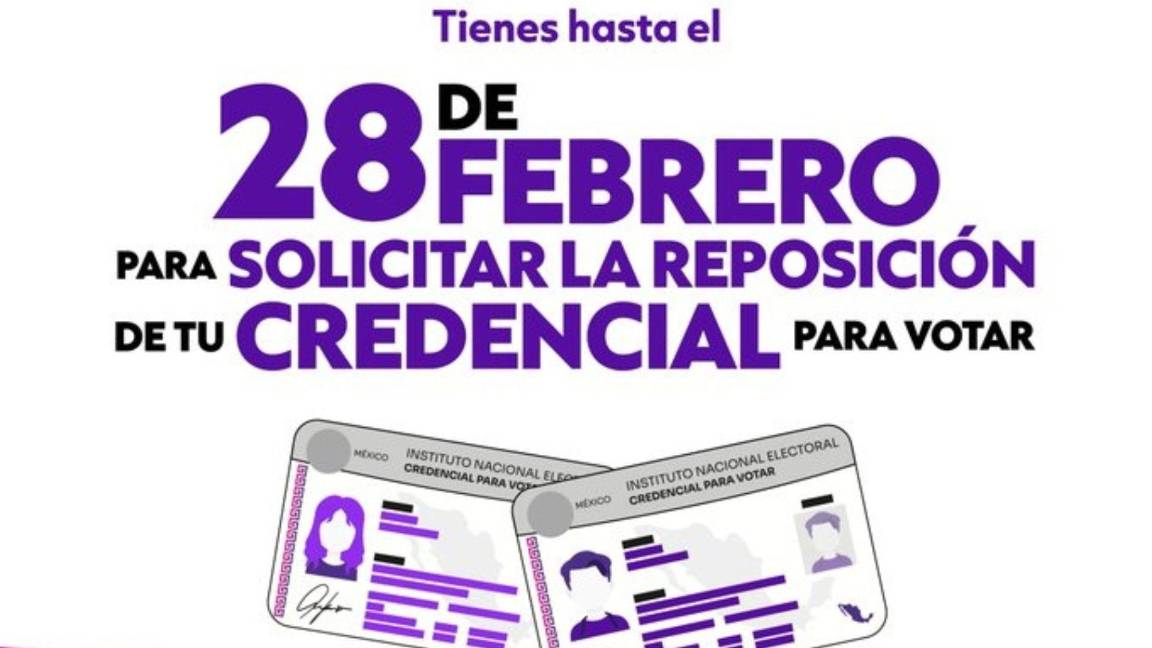 Saltillo: ¿Perdiste tu INE? ¡Aún tienes tiempo para reponerla y participar en las elecciones!