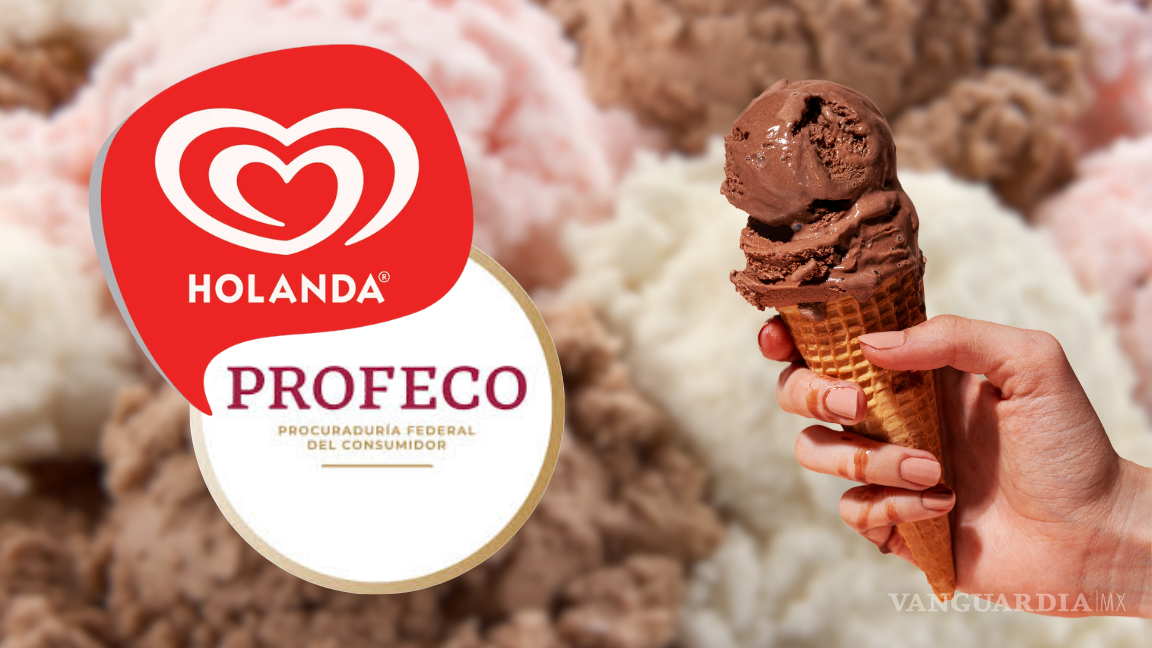 Este es el helado de Holanda que NO deben de consumir los niños, advierte Profeco