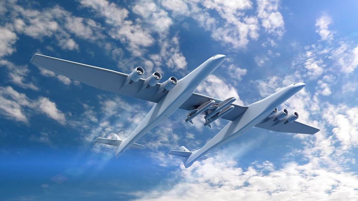 Stratolaunch, el avión más grande el mundo que volará por primera vez en 2019