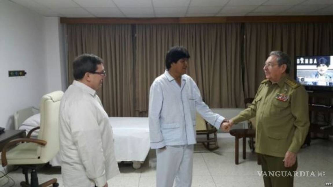 Operan con éxito a Evo Morales en Cuba