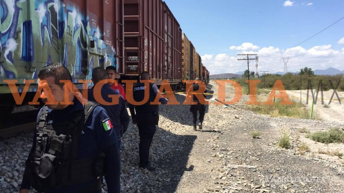Migrante hondureño muere luego de ser arrastrado por tren en Saltillo