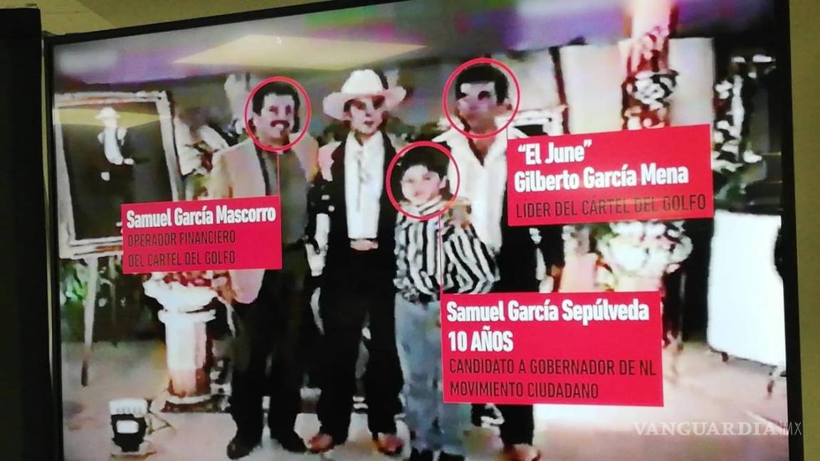 De la Garza revela video de Samuel García y su familia con líder del Cártel Del Golfo