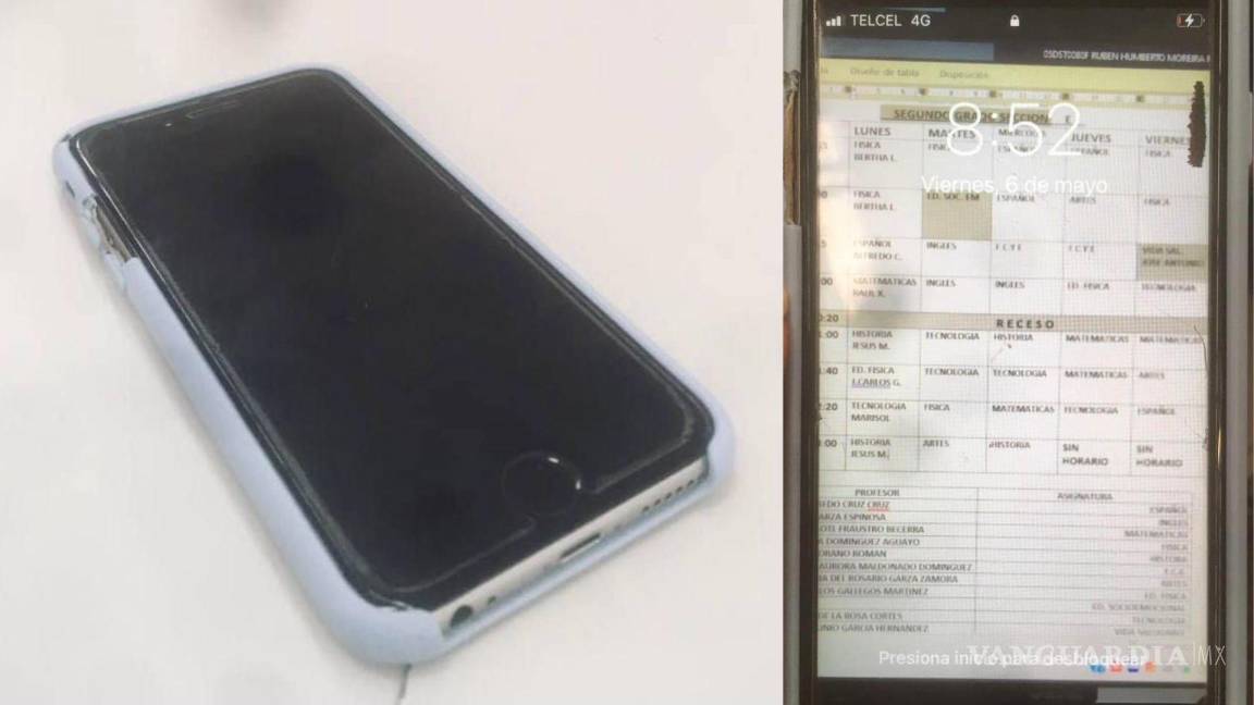 Saltillense al ‘rescate’ de un estudiante; se encontró su celular en un supermercado y busca entregárselo
