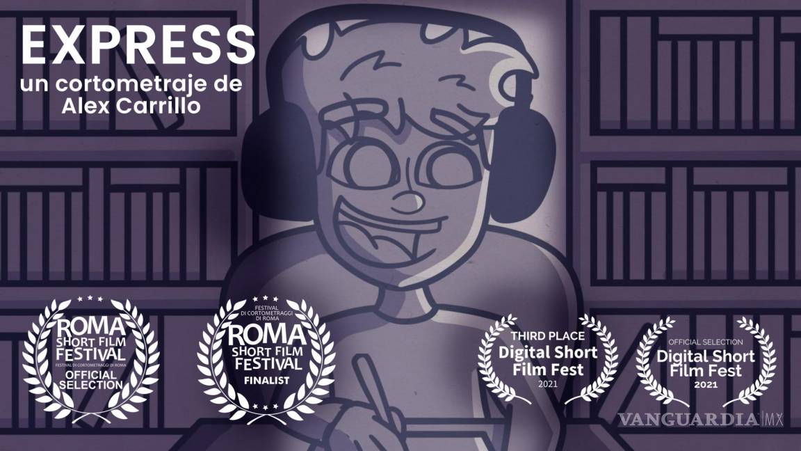 $!Una vez más, Alex Carrillo nos demuestra que los sueños se hacen realidad, ahora, el cortometraje animado del originario de Saltillo figura entre los finalistas del prestigios festival de cine europeo.