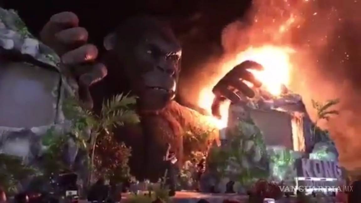 Se incendia King Kong en premier de Vietnam