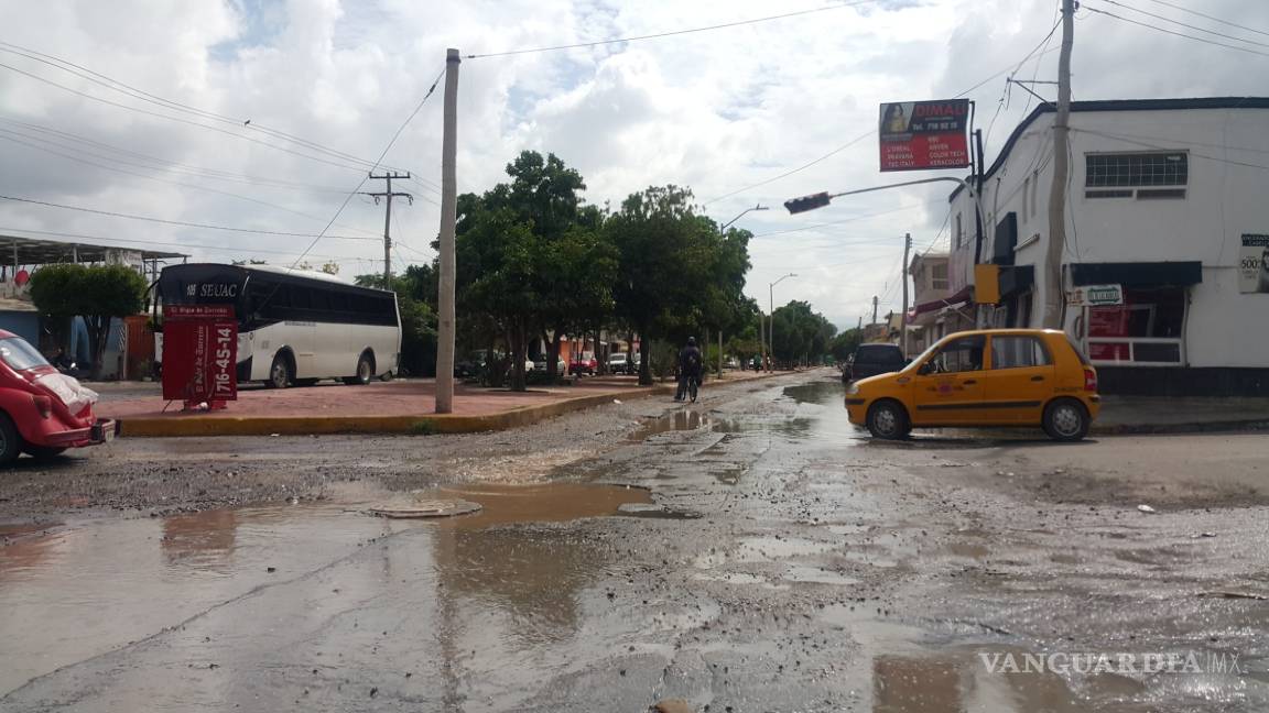 $!Indigna a colonos abandono de obra de pavimentación en Torreón