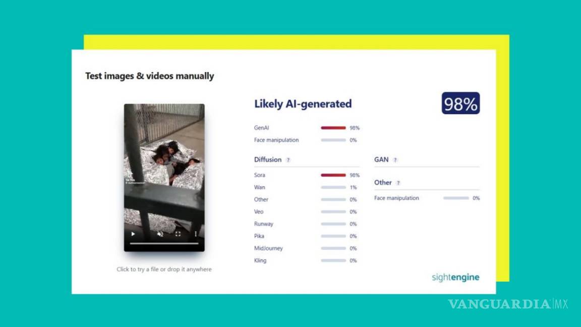 $!Es falso video que muestra a niños durmiendo en el piso de una celda en la frontera entre EU y México