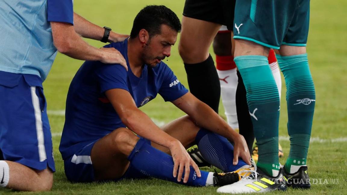 Jugador del Chelsea sufre conmoción cerebral leve tras fuerte choque