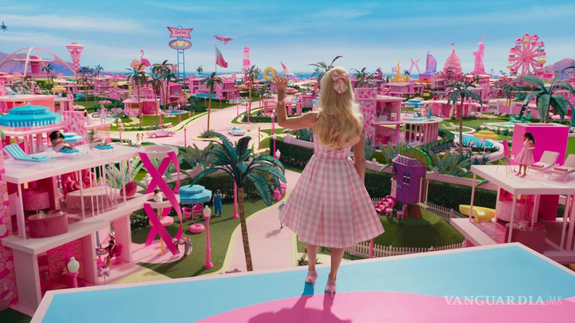 Casi se acaban el rosa del mundo para construir el set de la película ‘Barbie’
