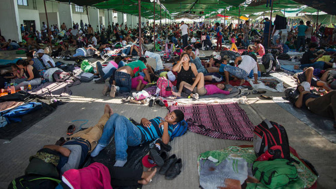 $!En sur de México más de cinco mil migrantes esperan regularización
