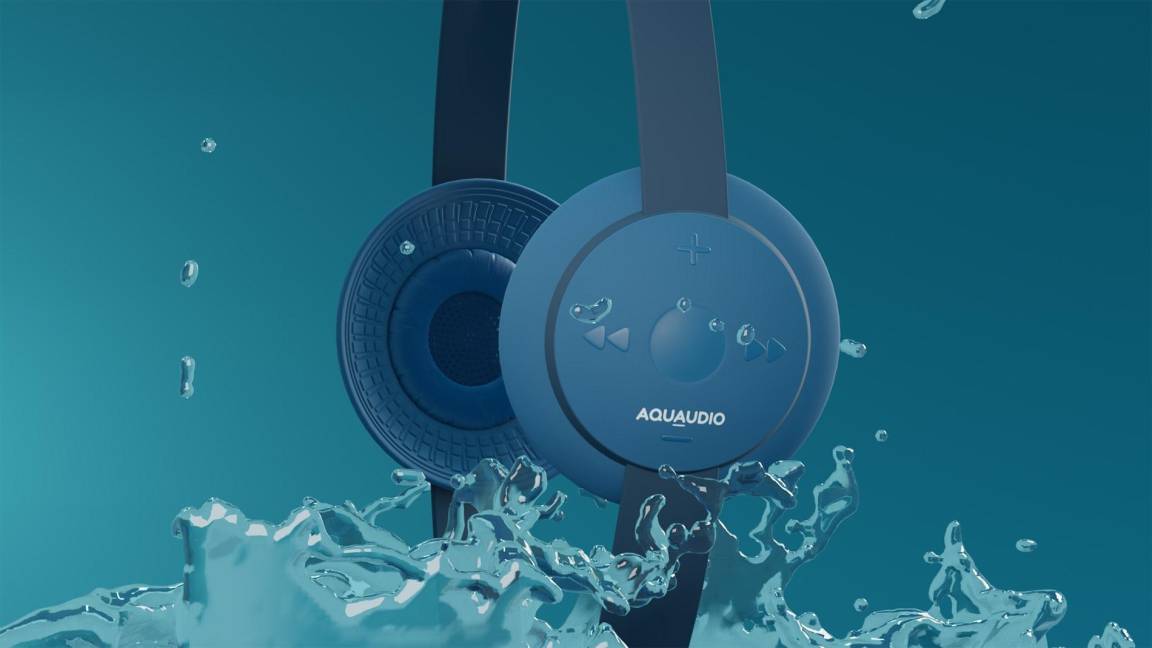 $!Auriculares acuáticos deportivos Aquaudio. EFE/Promoingenio