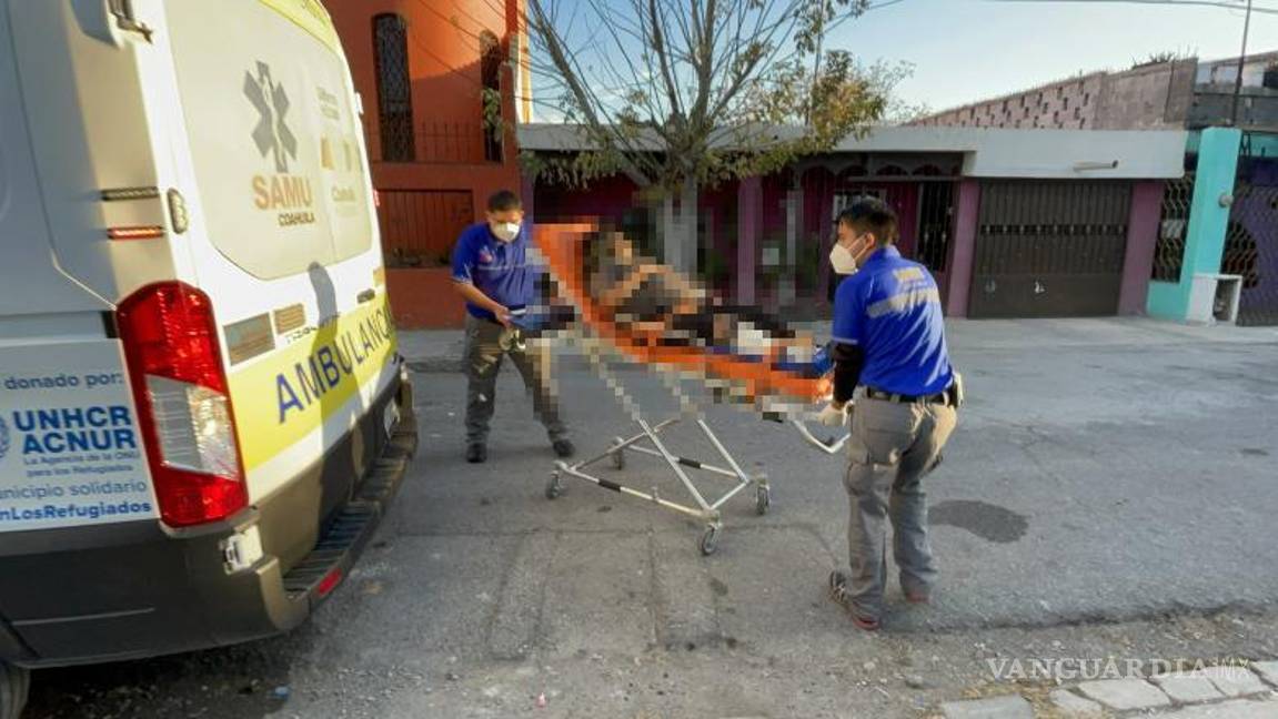 $!Miriam “N” y sus hijos sufrieron lesiones al saltar para escapar del fuego.