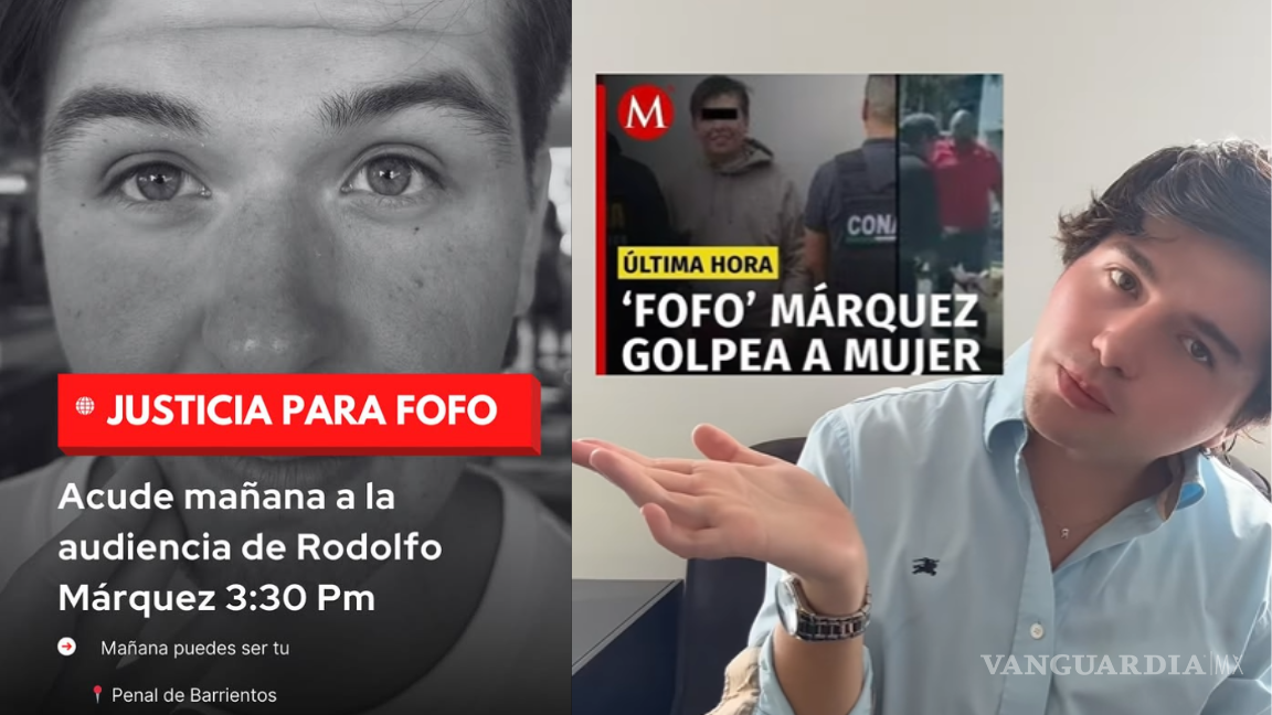 ‘Vamos a hacer arder las redes’: Hermano de ‘Fofo’ Márquez convoca a seguidores acudir a audiencia para mostrar apoyo