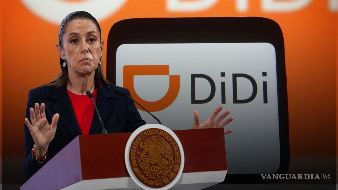 ‘¿A poco creen que a DiDi no le interesa trabajar en México?’: Sheinbaum exige registro de DiDi tras reforma
