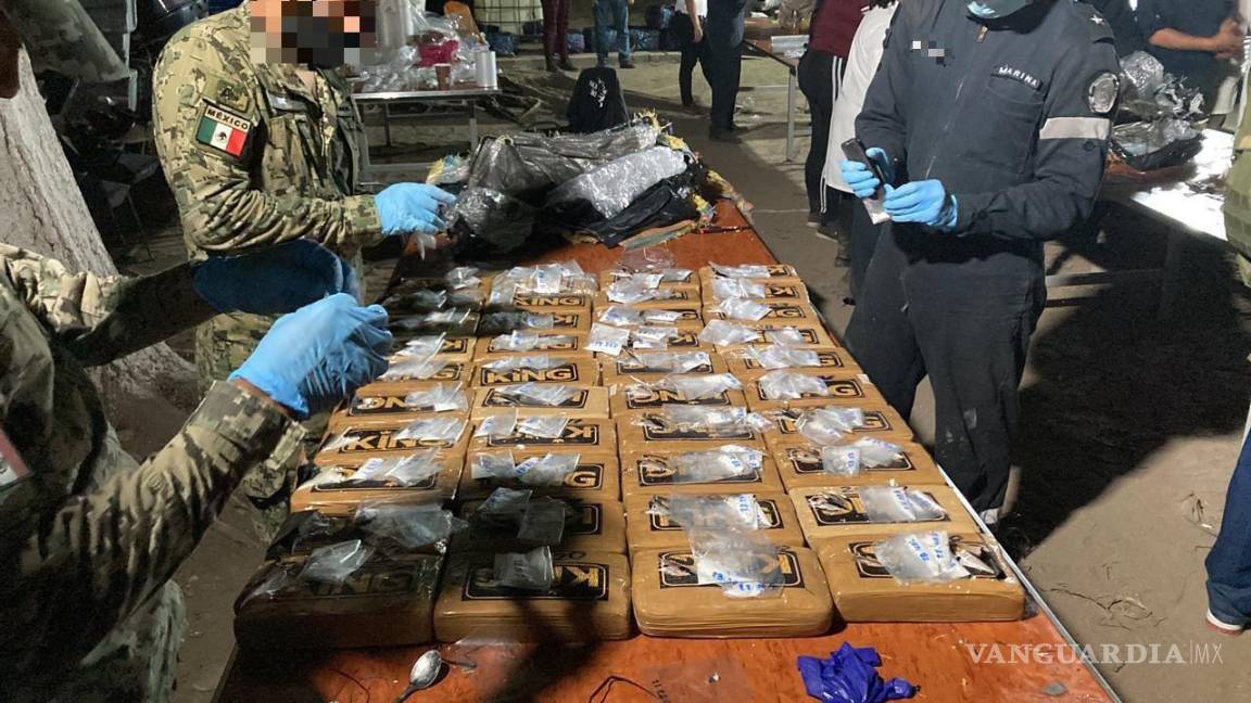 Aseguran en Chiapas media tonelada de cocaína