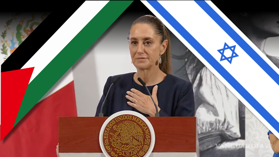 Claudia Sheinbaum reitera llamado a la paz ante agravamiento del conflicto entre Israel y Palestina