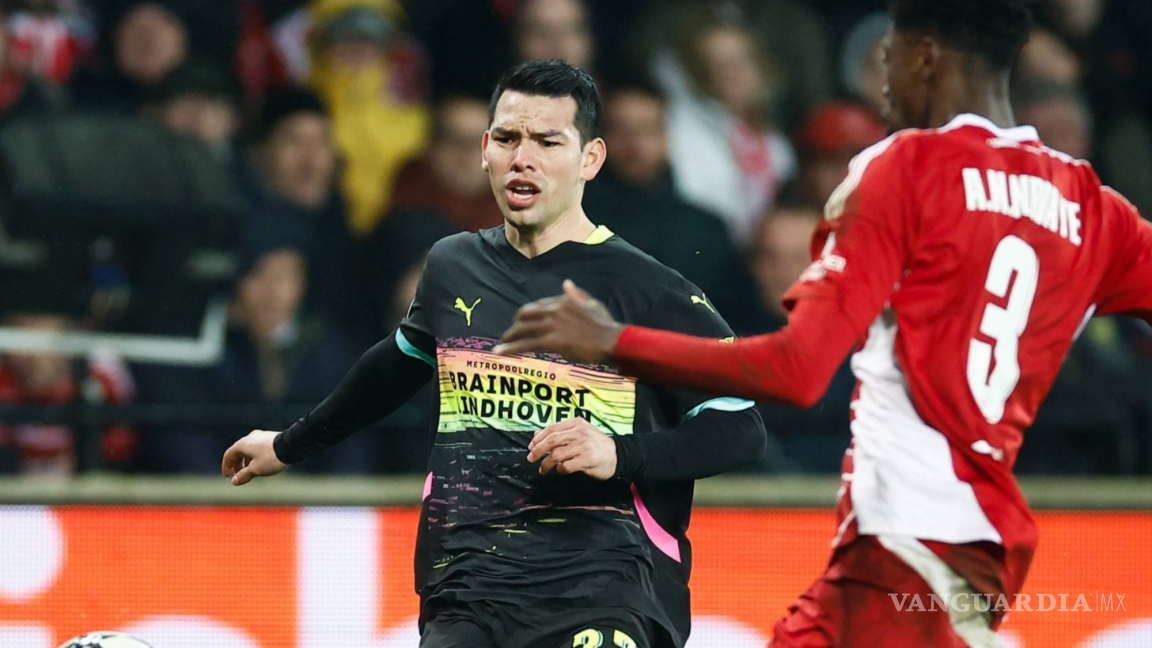 Chucky Lozano se despide la Champions League con derrota del PSV