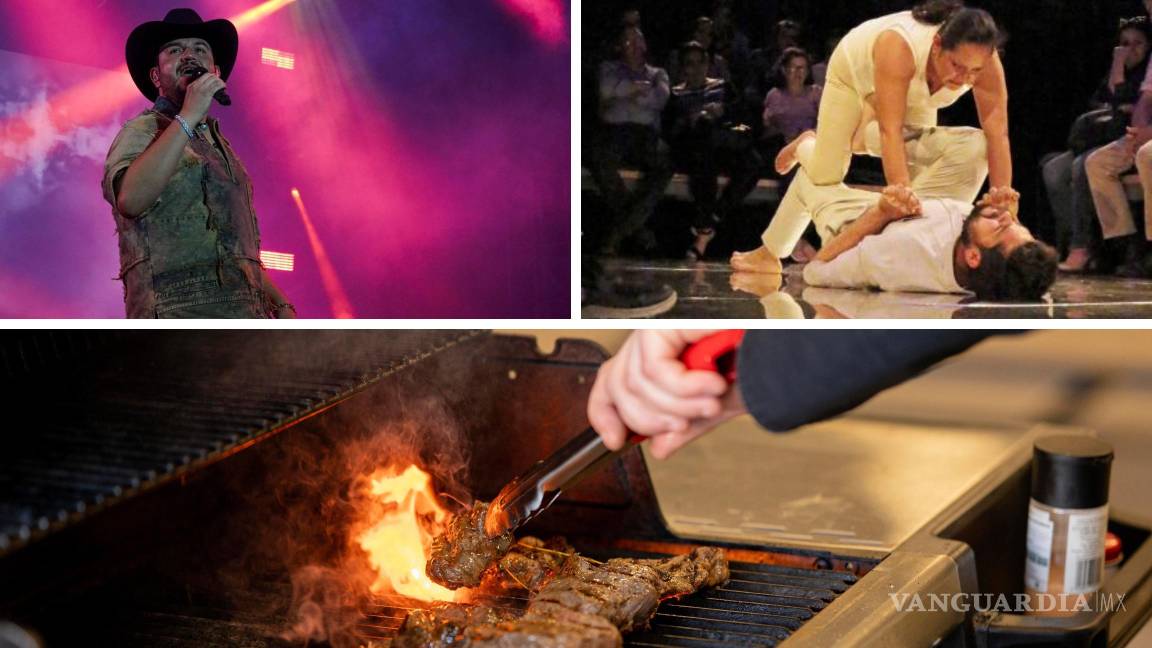 ¿Qué hacer en Saltillo? concierto de Edén Muñoz, Festival Municipal de Teatro y la compañía de Ópera