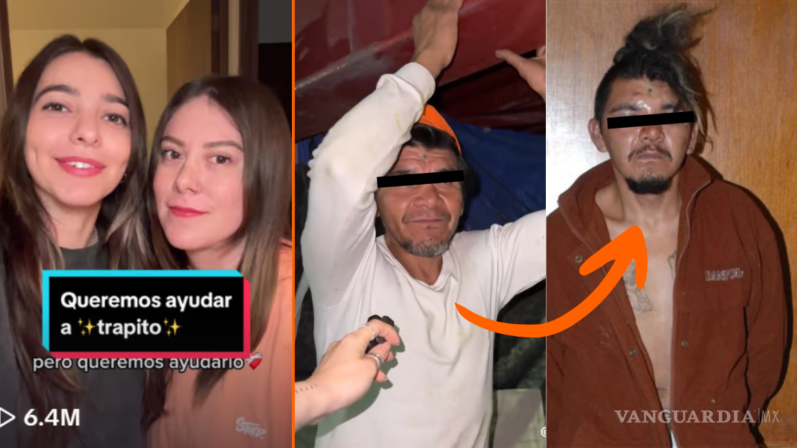 Influencers Conder y Name ayudan a persona sin hogar... Descubren que es un feminicida