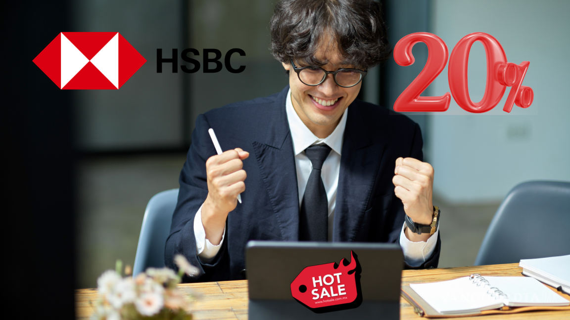 Bonificación de hasta 5 mil pesos: HSBC lanza promoción única para la Hot Sale de 2024