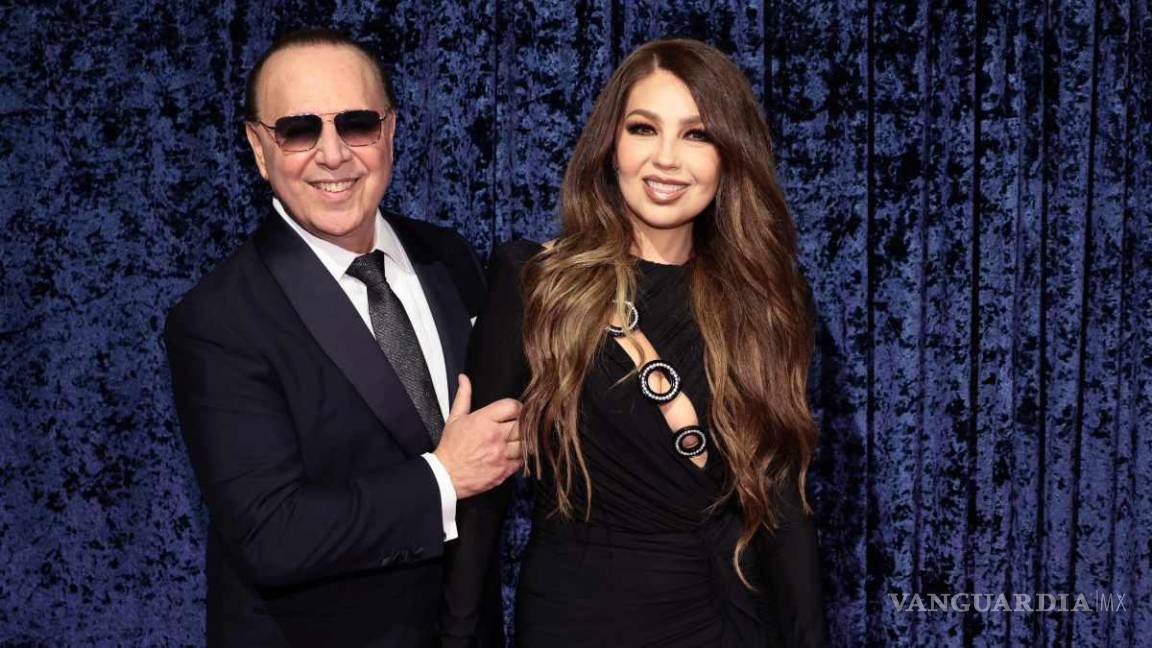 $!Se dice que el matrimonio de Tommy Mottola y Thalía tiene problemas.