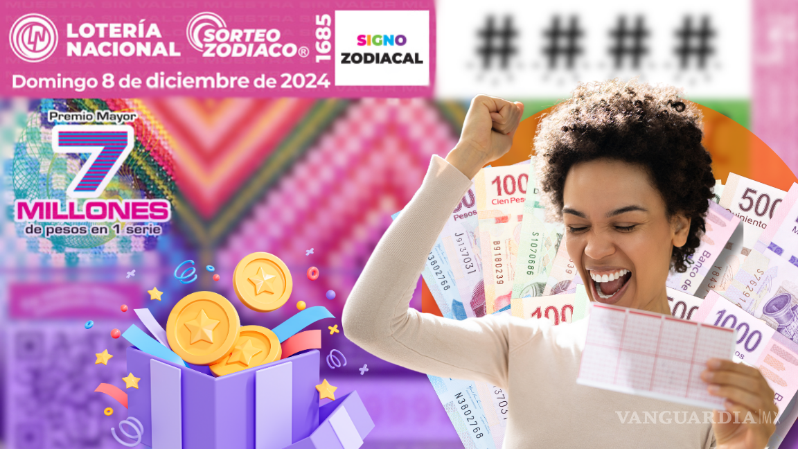 Resultados del Sorteo Zodiaco 1685 del 8 de diciembre: ¿quién se llevó los 7 millones de pesos de la Lotería Nacional?