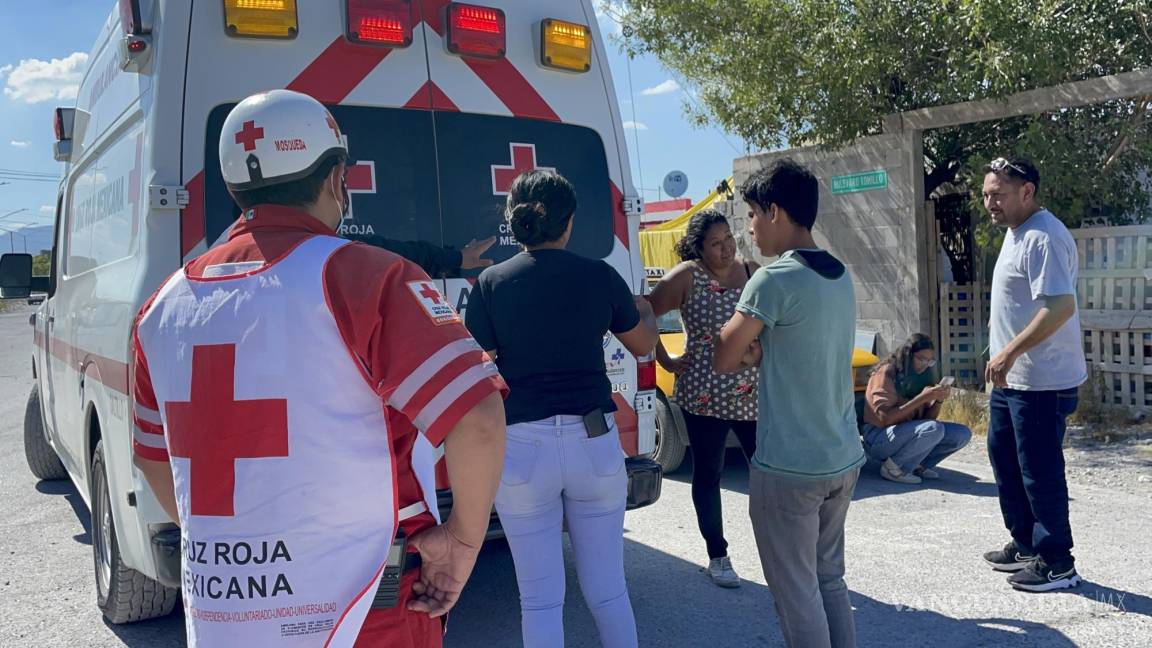 Por unas bolsas de basura, vecinos provocan riña en Saltillo y hieren a hombre en el rostro