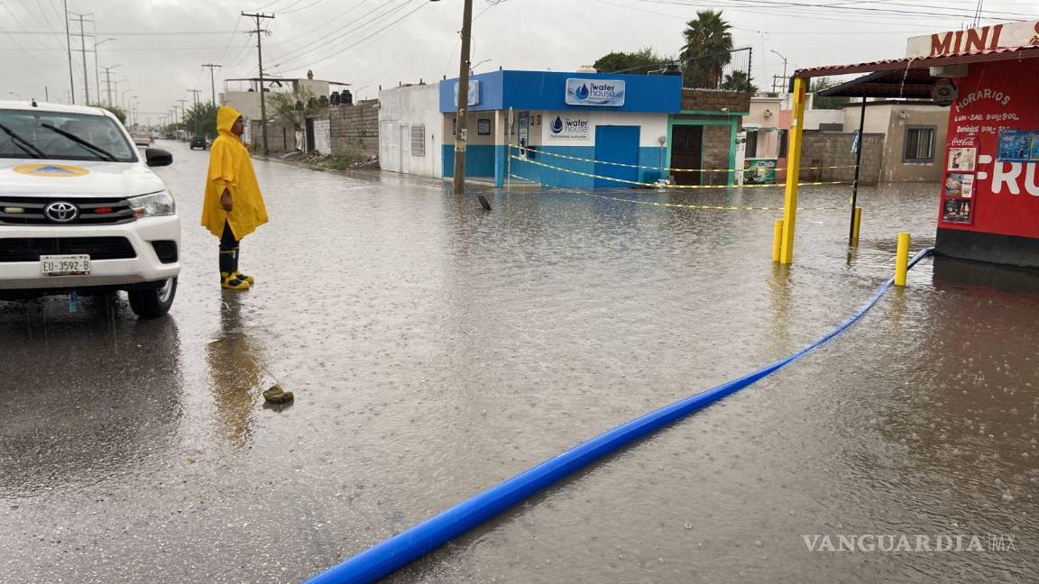 Despliegan en Torreón operativo de atención a la ciudadanía por intensas lluvias