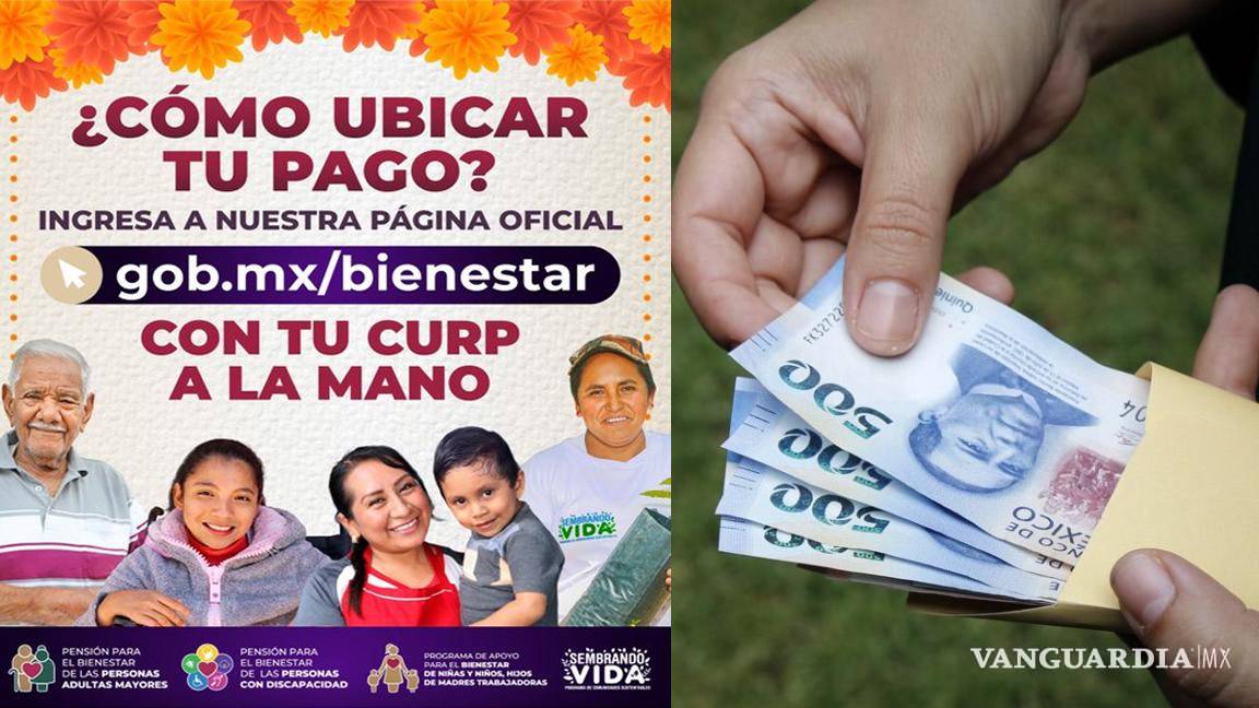 Pensión del Bienestar y otros programas sociales ... ¿Sabes cómo ubicar la fecha de pago con solo tener tu CURP a la mano?