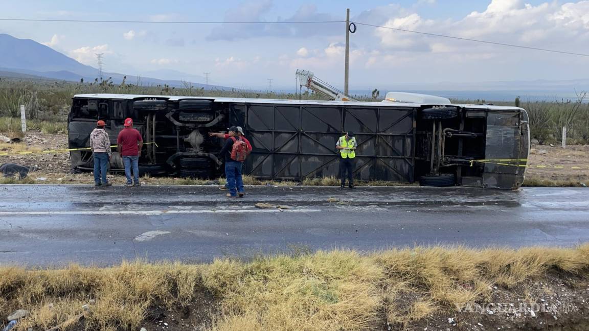 Fatal accidente en la carretera a Zacatecas deja 8 muertos y 30 heridos