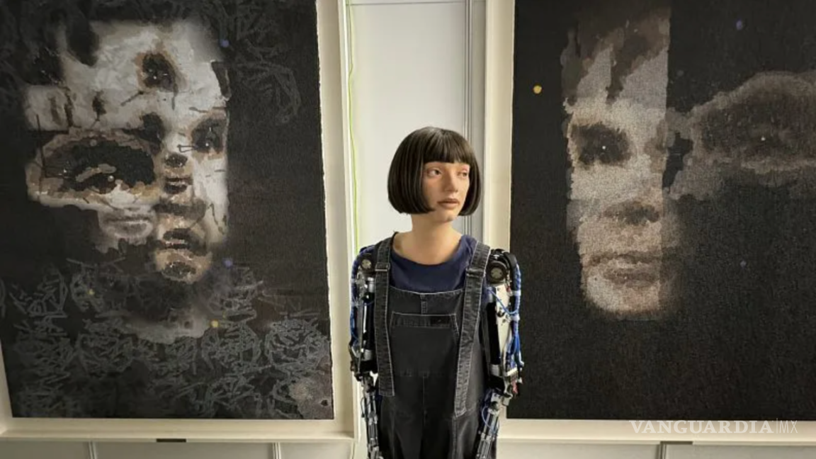 Retrato pintado por un robot se vende por 1 millón de dólares en Sotheby’s