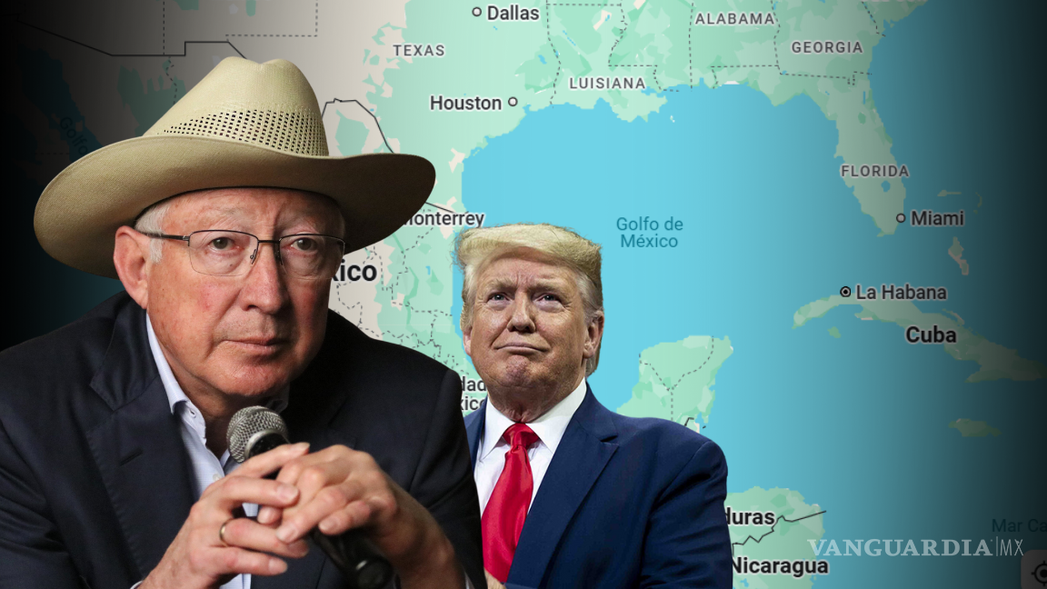 ‘Arrogante’: Ken Salazar critica la propuesta de Donald Trump de renombrar el Golfo de México como ‘Golfo de América’