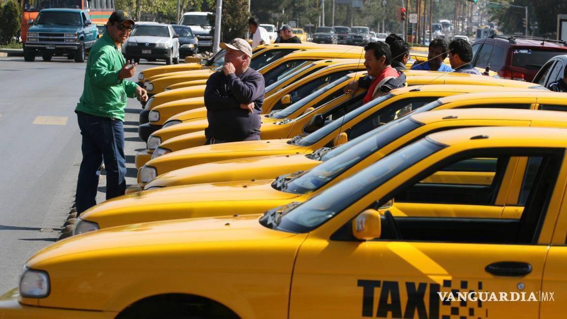 Municipio de Saltillo elabora estudio sobre demanda de taxis para aumentar concesiones