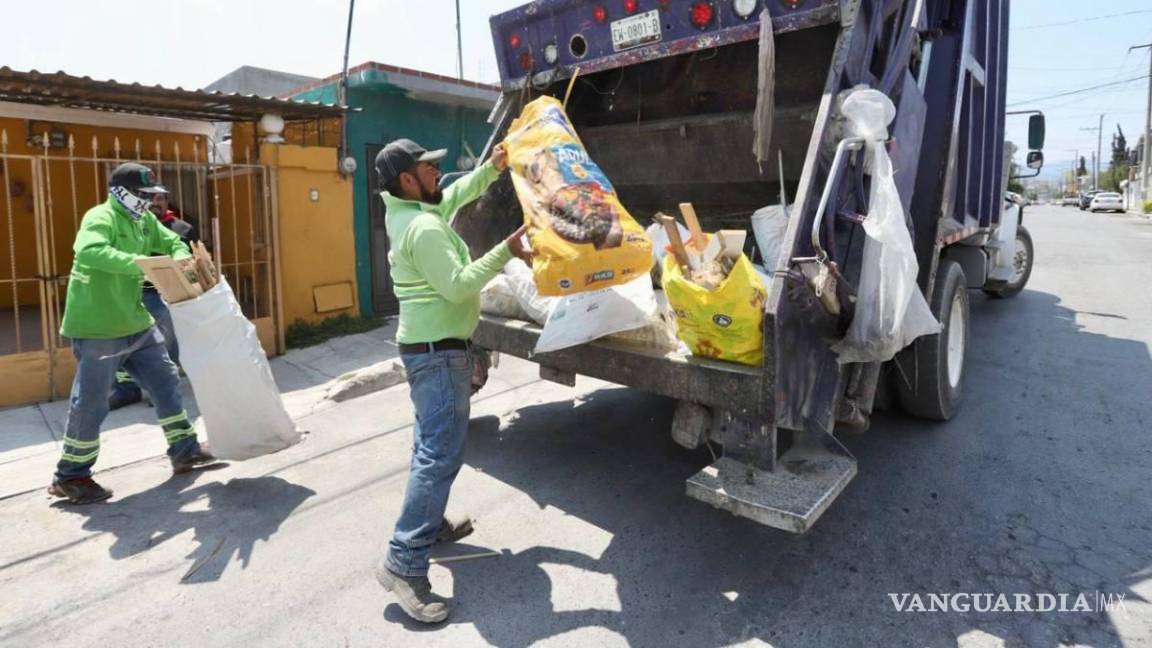 Reactivan servicio de basura en Saltillo; frío extremo afectó actividades