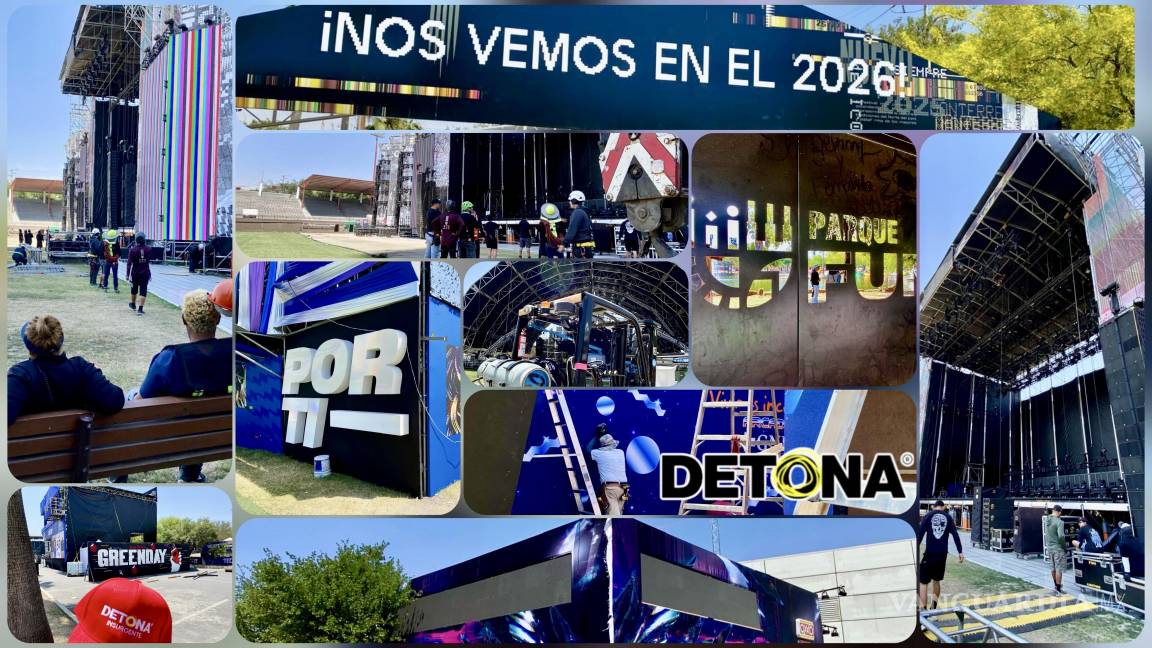 $!El Parque Fundidora de Monterrey fue tomado por asalto la semana previa al Tecate Pa´l Norte 2025.